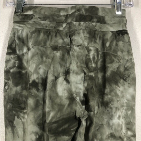 Lululemon Ready To Rulu High Rise Diamond Die Light Sage Medium Olive 2 - Picture 5 of 7